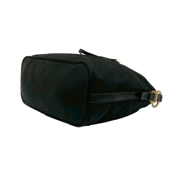 PRADA Black Leather Shoulder Bag - Picture 8 of 10